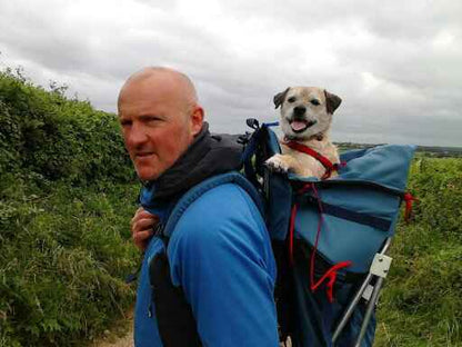 Medium Dog Carrier Backpack Made in USA | Handcrafted by Tough Traveler since 1970 |  FILLY / KID CARRIER® DOG PERCH BACKPACK (Up to 25 lbs)