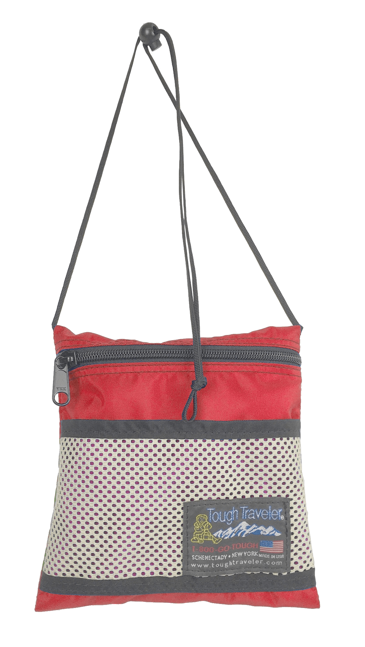 LARGE POUCH W/MESH POCKET  |  LARGE POUCH with MESH POCKET