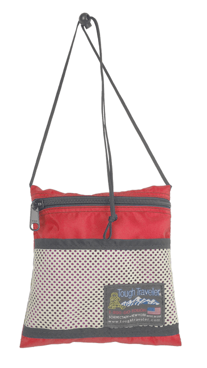 LARGE POUCH W/MESH POCKET  |  LARGE POUCH with MESH POCKET