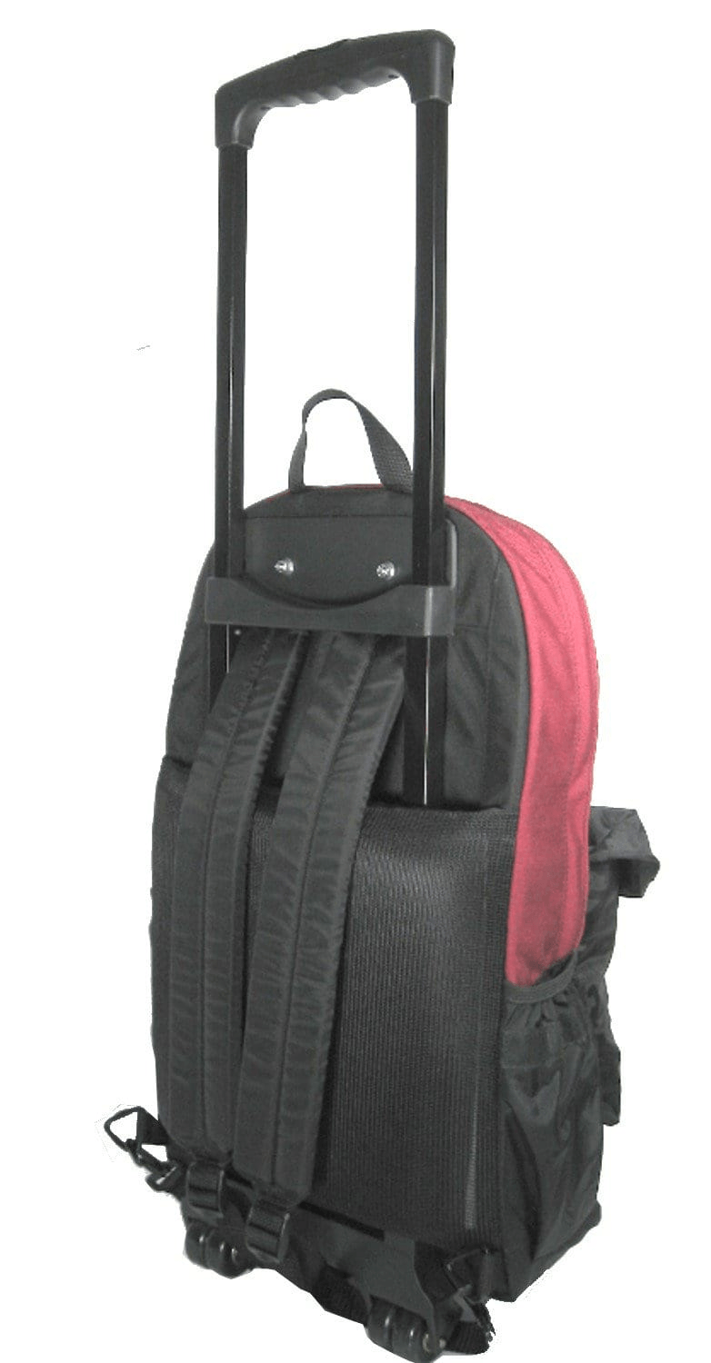 Wheeled 17L Rolling Backpack Made in USA | Handcrafted by Tough Traveler since 1970 |  WHEELED TWINNER Rolling Backpack