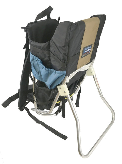 Hiking-Quality Dog Carrier Backpack - Up to 20lbs - Tough Traveler Dog Perch |  PALMINO DOG PERCH BACKPACK (Up to 20 lbs)